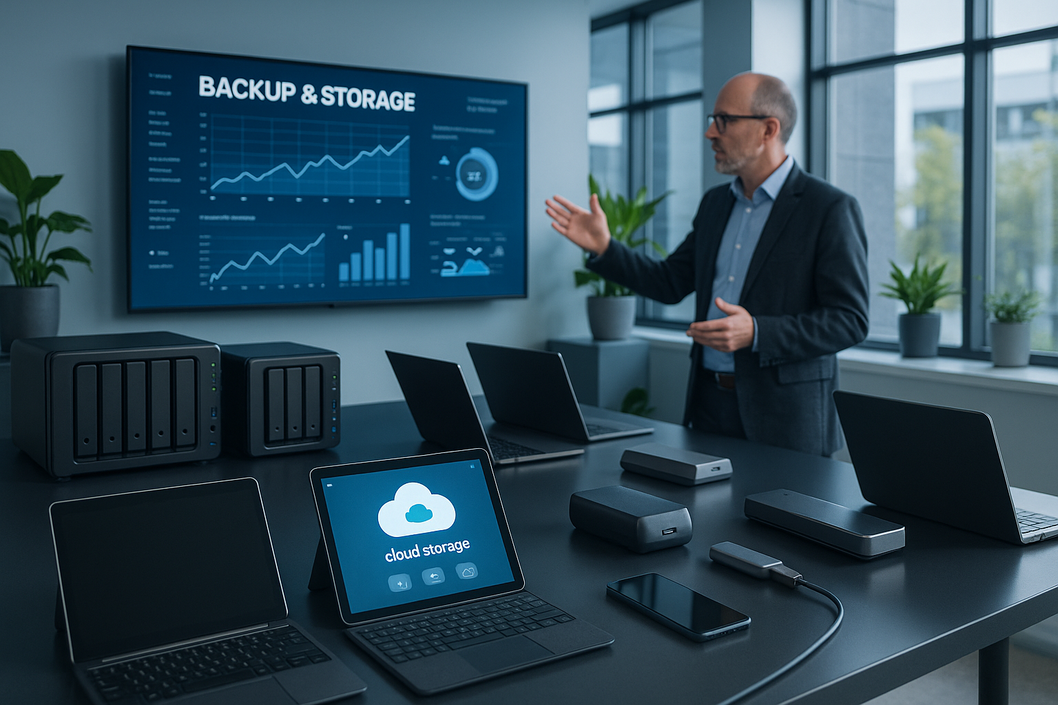 Leasing Cloud Storage and Data Backup Equipment