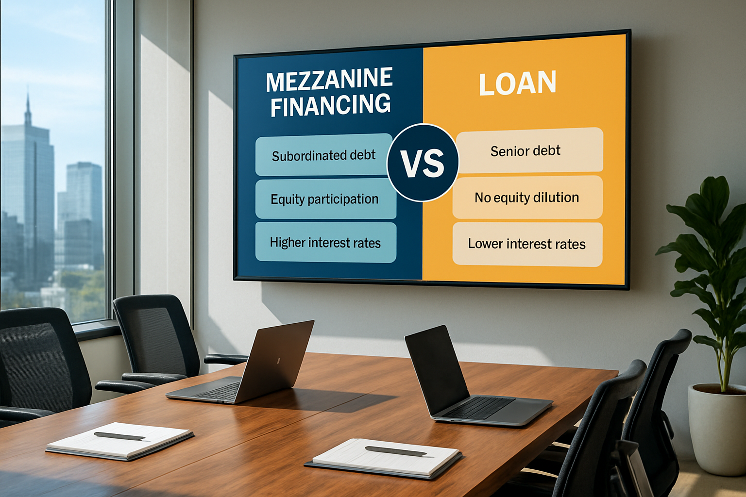 What’s the Difference Between Mezzanine Financing and a Loan