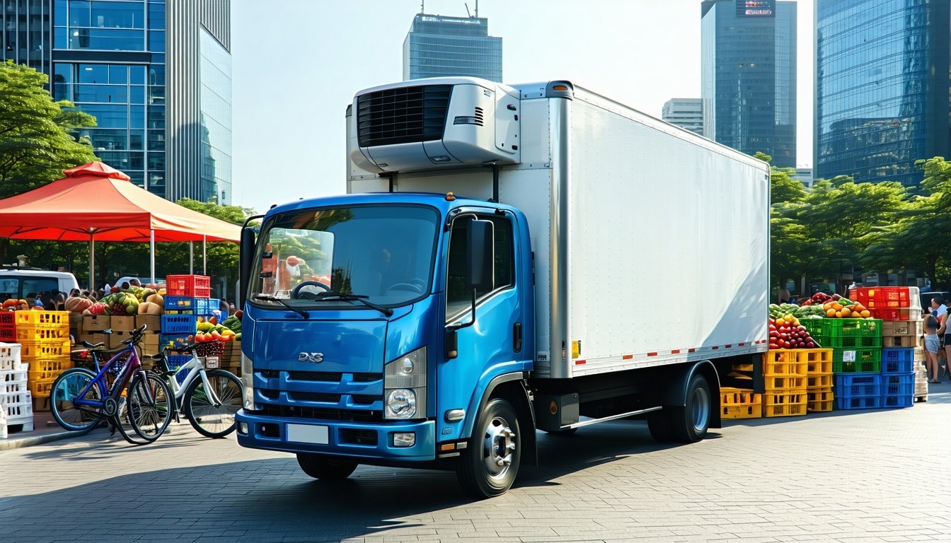 Leasing Refrigerated Trucks for Food and Beverage Delivery