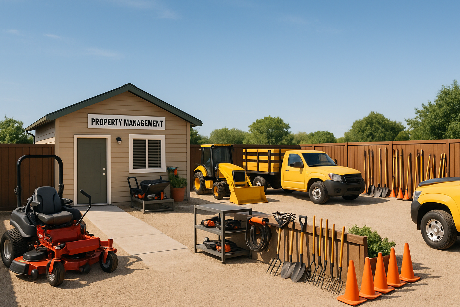 Financing Maintenance Equipment for Property Managers