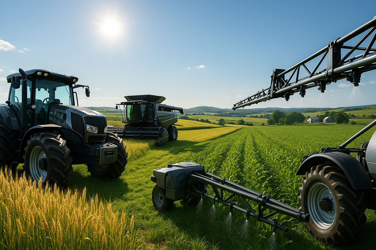Financing Agricultural Equipment: Tractors, Harvesters, and Sprayers