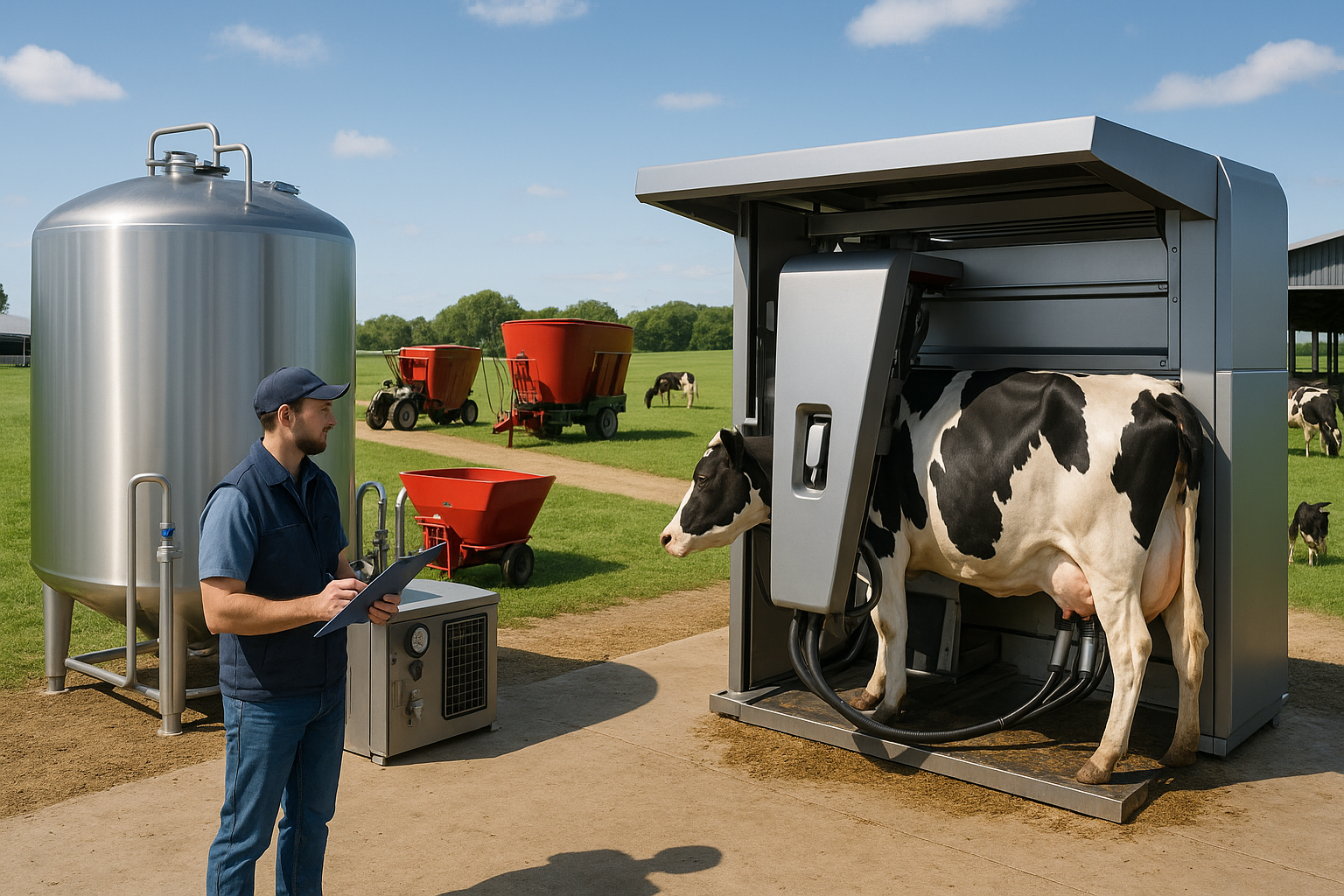 Equipment Financing Options for Dairy Farm Equipment