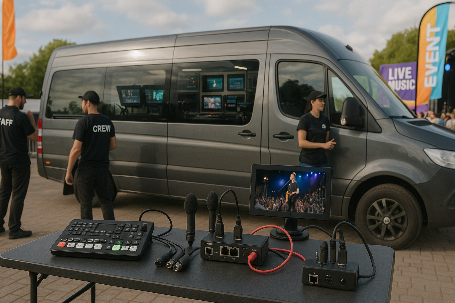Leasing Mobile Video Production Vans & Live Stream Kits