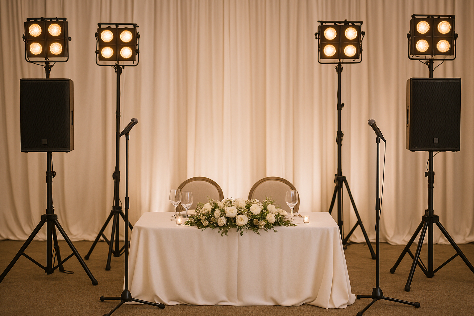 How to Finance Audio-Visual Gear for Weddings and Events