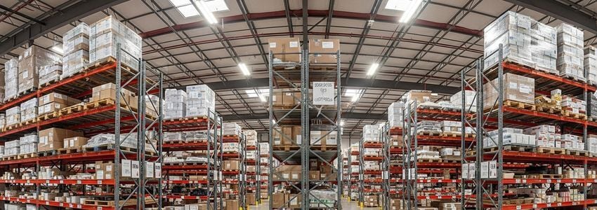 Business warehouse inventory representing assets used in asset-based lending