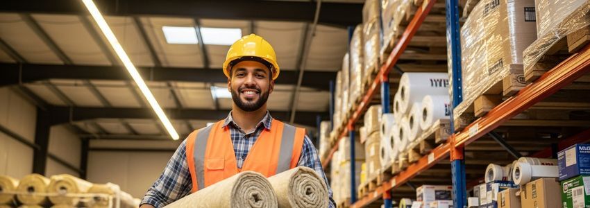 Attic insulation contractor reviewing financing options for business growth
