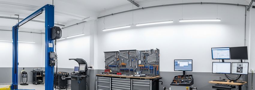 Auto repair shop equipment financing setup