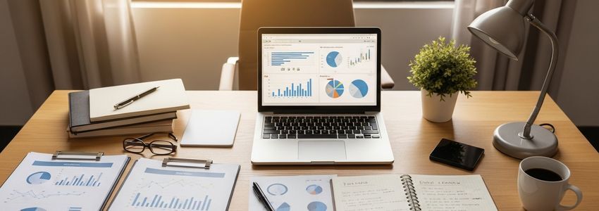 A small business owner reviewing bad credit loan options with a financial advisor at a modern office desk