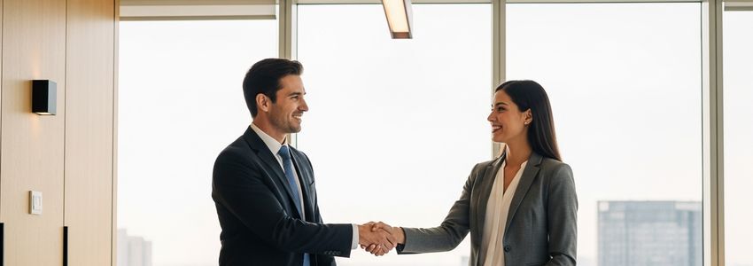 Small business owner reviewing financial documents for business credit card funding