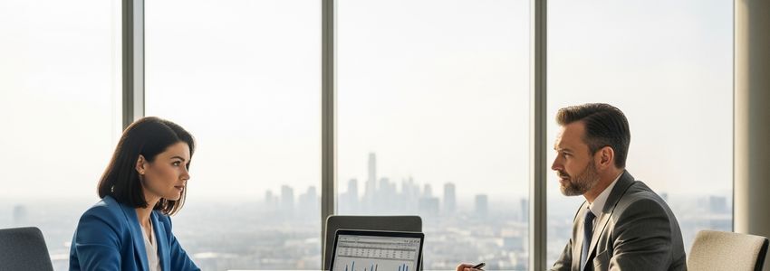 Business financing consultation - comparing business loan vs line of credit options