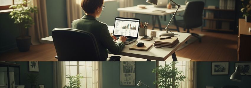 Business owner reviewing credit line uses and subscription cost management