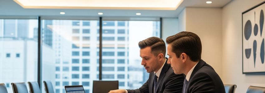 Hotel financing advisor reviewing loan documents for Candlewood Suites franchise