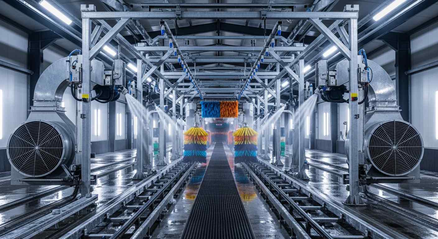 Car wash business financing and equipment