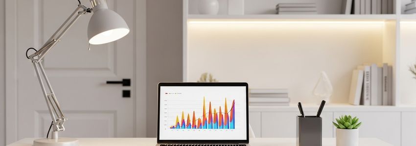 Small business team using cash flow gap analysis to plan financing strategy