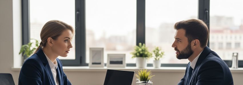 Check cashing business owner reviewing financing options with a financial advisor