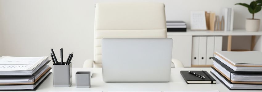 Invoice factoring specialist discussing options with small business owner at conference table