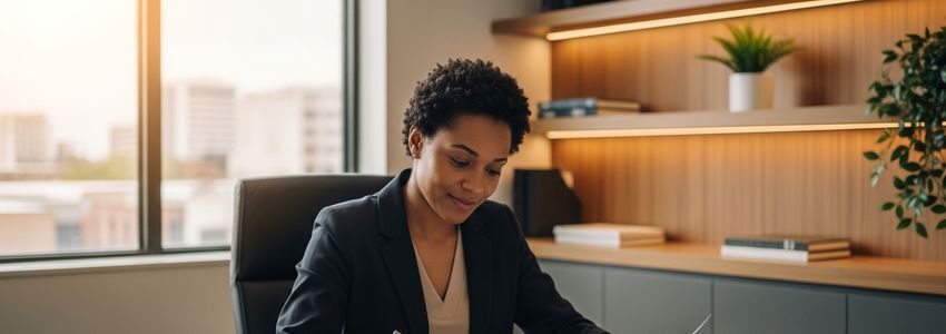 Small business owners in Columbus, Georgia reviewing financing options with a business advisor