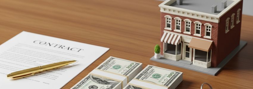 Coverall franchise loan financing consultation with business lender