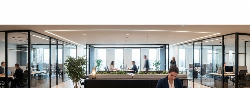 Business professional reviewing currency exchange business loan documents at office desk