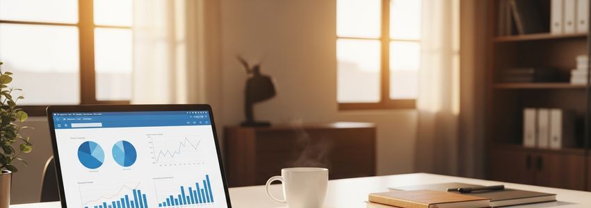 Business owner reviewing customer experience financing options with a financial advisor