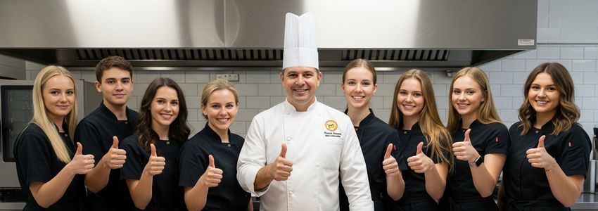Dave's Hot Chicken franchise restaurant interior with staff serving customers