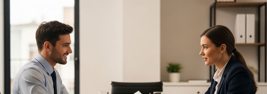 Small business owner reviewing loan documents in Dearborn, Michigan