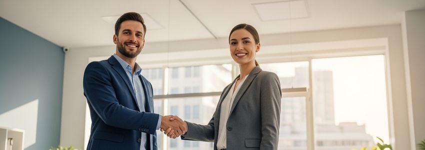 Small business owner reviewing Dream Vacations franchise financing documents
