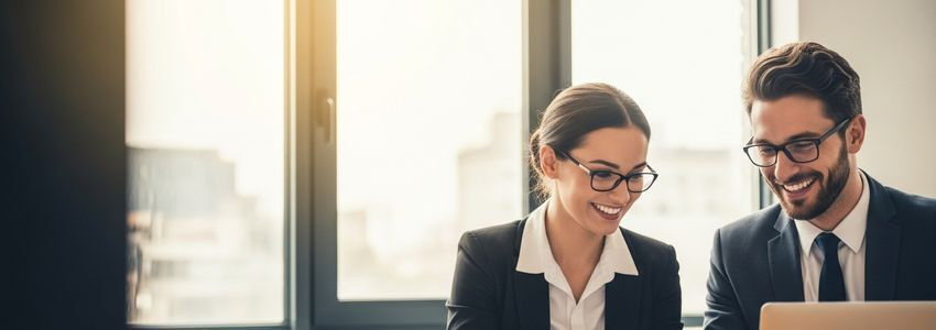 Business professionals reviewing drone company financing options at Crestmont Capital