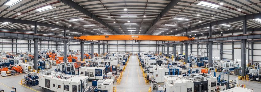 Equipment financing helping a business grow with machinery and tools