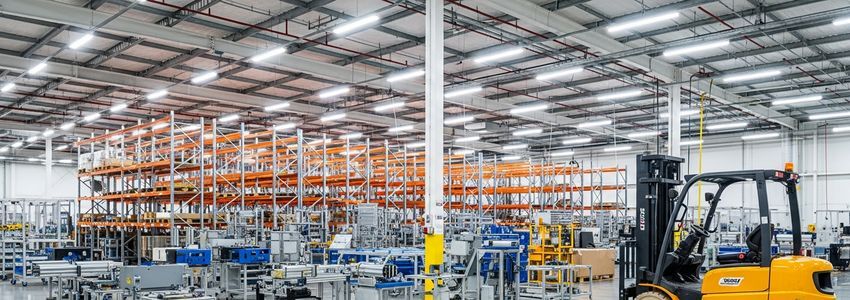 Professional business owner reviewing equipment lease financing options with Crestmont Capital
