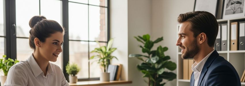 Small business owner reviewing loan options in Everett, Washington