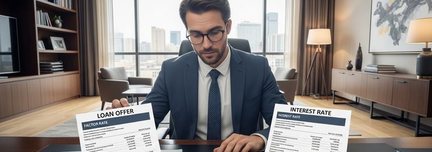 Factor Rate vs. Interest Rate: Understanding the True Cost of Your Loan