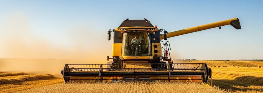 How Farmers Can Lease Heavy Equipment: Balers and Combines