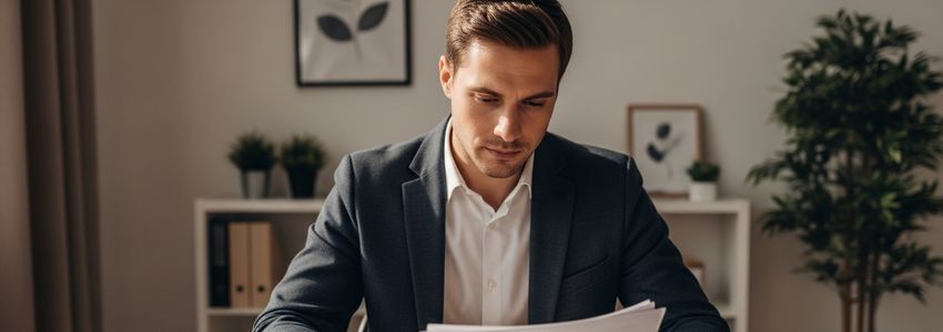 Small business owner reviewing Federal Reserve interest rate impact and business loan options with a financial advisor