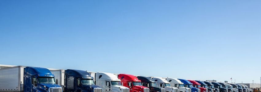 Fleet manager reviewing equipment loan financing options for commercial vehicles