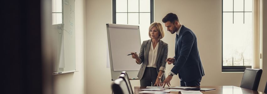 Business owner reviewing equipment lease contract to identify hidden fees