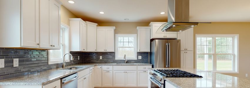 Newly renovated modern kitchen representing successful home improvement business project financing