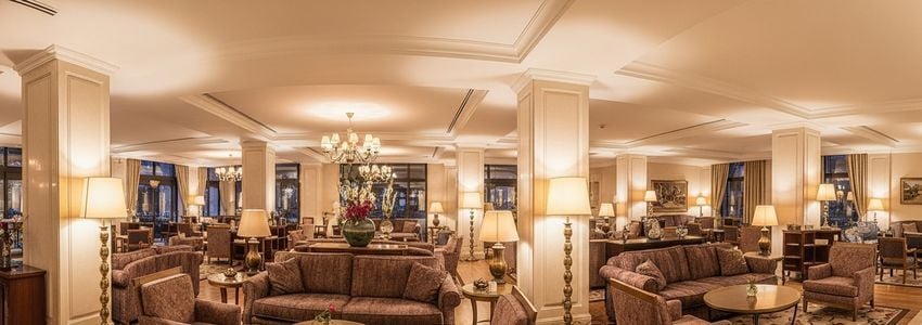 Elegant restaurant and hotel furniture arrangement for hospitality businesses - hospitality furniture leasing