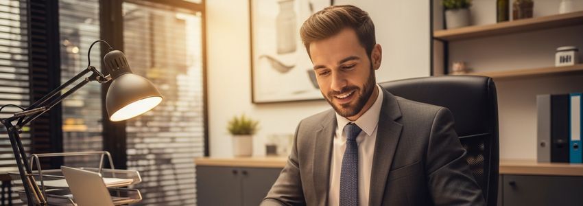 IHOP franchise restaurant owner reviewing financing documents at a commercial kitchen office, business-focused professional setting