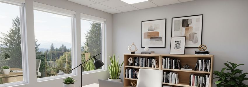 Small business owner reviewing financing options in a Kennewick Washington office