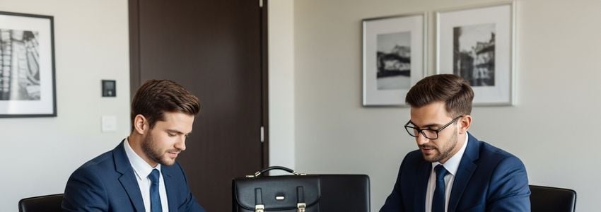 La Quinta Inn franchise loan financing meeting between hotel owner and financial advisor