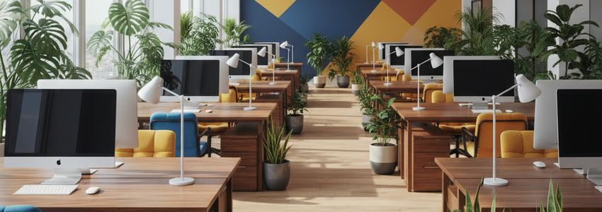 Modern business lending office representing 2026 small business lending trends