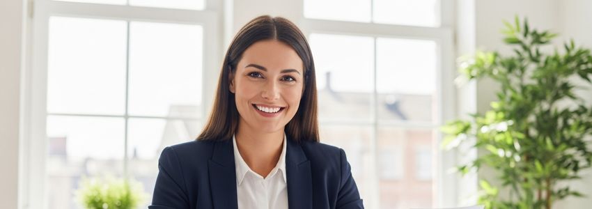 Business owner comparing line of credit vs term loan financing options at a professional office