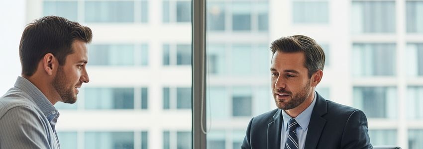 Louisiana business owner reviewing loan documents with financial advisor