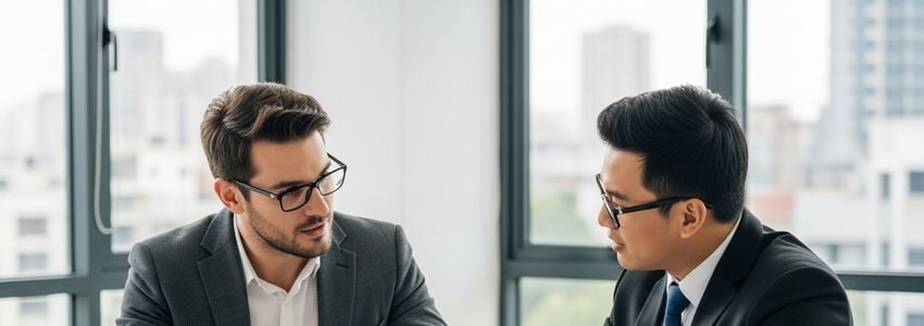 Business owner reviewing merchant cash advance documents