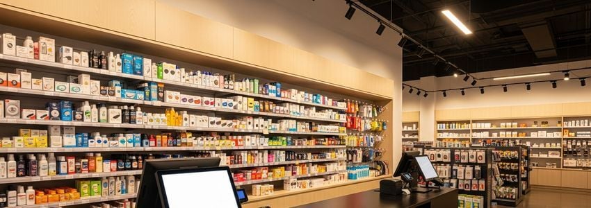 Small business retail store showing point-of-sale system and daily sales - relevant to merchant cash advance repayments