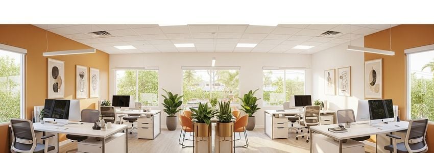 Modern small business office in Moreno Valley California for entrepreneurs seeking business financing