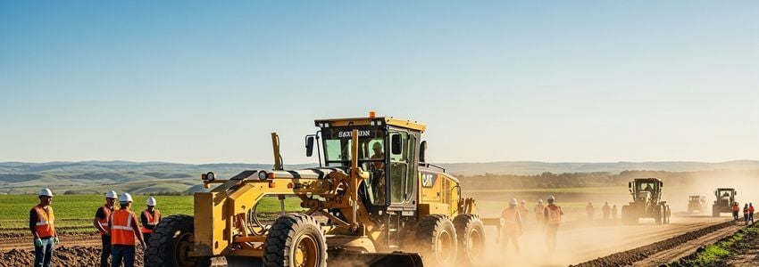 Motor Grader Financing: The Complete Guide for Contractors and Business Owners