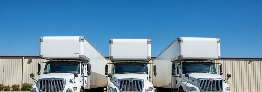 Fleet of commercial moving trucks financed through Crestmont Capital