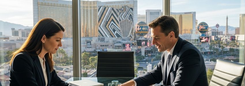 Nevada entertainment company owner reviewing financing options for business expansion